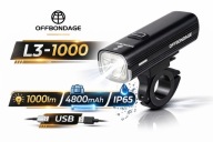Lampka OFFBONDAGE L3-1000 LED 1000lm USB-C Powerbank Przednia NoWa