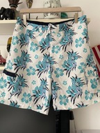 T SPODENKI OCEAN PACYFIK HAWAJE PLAŻOWE KWIATY XL