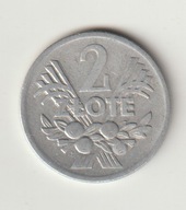 PRL 2 zlote 1971 stan z obiegu