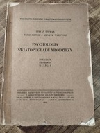 Szuman Psychologia światopoglądu młodzieży Idealizm filozofia religia 1933