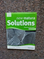 NEW MATURA SOLUTIONS ELEMENTARY WORKBOOK CD/ĆWICZENIA NAUKA JĘZYK ANGIELSKI