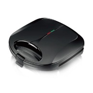 Opiekacz Hoffen Opiekacz do kanapek czarny 800W