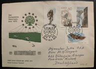 !! ZWIERZĘTA - NORWEGIA 1970 - KOPERTA FDC LIST - STAN BDB !