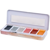 arby akwarelowe metaliczne DecoTime 6 szt. odcienie pomarańczy / szarości