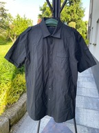 2 Koszula Taylor Wright czerń pionowe artystyczne pasy pagony XL