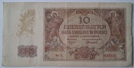 Banknot Generalna Gubernia 10 zł 1940 rok SERIA: L /545
