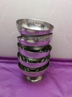 pucharki do lodów deserów 5szt stal nierdzewna inox (15)