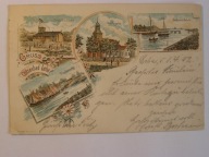 Łeba Leba hotel plażowy port 1902 lit sec