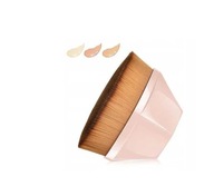 Pędzel Gęsty Do Makijażu, Podkładu, w Pudełku Etui, Miękki, Różowy