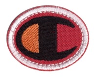 CHAMPION - ŁATKA, NASZYWKA 4x5cm