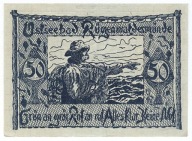 Banknot zastepczy - DARLOWKO - 50 Pfennig - 1921