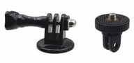 Uchwyt Adapter gwint 1/4 Statywowy + Śruba do GoPro DJI Action - komplet