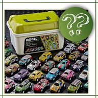 Resoraki Samochodziki z Napędem Skrzynka Walizka z Autami 40 Resoraków NOWE