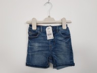 NEXT denim jeansowe spodenki szorty 68 cm