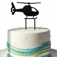 topper na tort dekoracja HELIKOPTER!!!