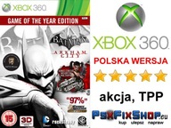 BATMAN ARKHAM CITY GOTY 2DVD -PL- -komplet- GRA XBOX 360 =PsxFixShop= GW!