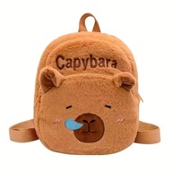 Plecak pluszowy KAPIBARA dla dziecka dzieci dziewczynki plecaczek dziecięcy