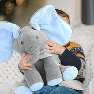 INTERAKTYWNY SŁONIK AKUKU MÓWI ŚPIEWA GRA MASKOTKA DLA DZIECI 30 CM