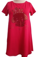 Sukienka letnia bawełniana czerwona r. S