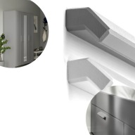 IKEA BRIMNES UCHWYT MEBLOWY DREWNIANY SZARY 200MM ENERYDA HEMNES PAX