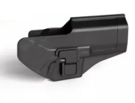 Kabura taktyczna do replik Glock 18 czarna prawa