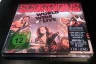 CD + DVD Scorpions World Wide Live NOWA W FOLII Limited Deluxe Bonus UNIKAT