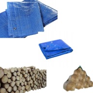 PLANDEKA OKRYCIE GRUBA 4X6M PŁACHTA MROZOODPORNA WODOODPORNA WZMACNIANA 6X4