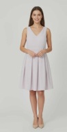 Femestage Eva Minge sukienka liliowa XL/42 koktajlowa, rozkloszowana