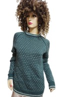 SWETER ciepły wełniany górski 36/38 obniżka