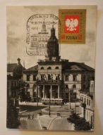 LUBLIN. Siedziba Miejskiej Rady Narodowej. 50 - LECIE LUBELSKIEJ RADY DELEG