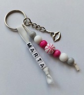 Breloczki do kluczy z imieniem DZIEŃ KOBIET, Pasowanie, Prezent, SZKOŁA