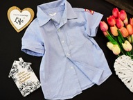 BOYS - ŚLICZNA KOSZULA PASKI AUTKO r 80