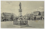 F99 Sohrau O.S. Ring Żory Rynek Pomnik wczesna 1917 piękna rzaka
