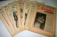 "RELAKS I KOLEKCJONER POLSKI" 7 NUMERÓW 1983 ROK