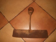 STARA DUŻA SOLIDNA MOTYKA LEŚNA