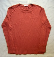 SWETER DAMSKI WISKOZOWY CIENKI CEGLASTY 12 (40) TU