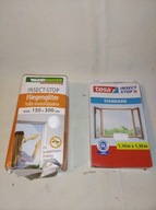 Zestaw Moskitera do okna biała 2szt.