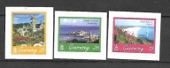 GUERNSEY -Jacht -port-widoki na wyspę 1997 ** Mi 736-8 Samoprzylepne (1299)