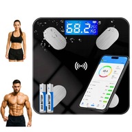 WAGA ŁAZIENKOWA SMART BLUETOOTH ANALITYCZNA 180KG 25w1 ANDROID + PREZENT