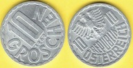 AUSTRIA 10 Groschen 1969 r.