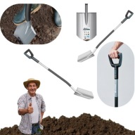 SZPADEL SAPERKA OSTRY OGRODOWY DO GLEBY ZIEMI WYKOPYWANIA SADZENIA METALOWY