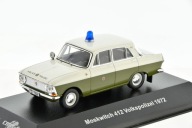 MOSKWITCH 412 Volkspolizei DDR POLIZEI 1972 1/43 IST CCC094