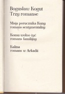 Trzy romanse B Kogut