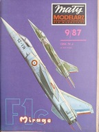 Mały Modelarz 9/1987 samolot Mirage F1c