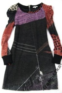 3 VEGAS Cllection Paris Paris Abstrakcje Oryginalna z Dzianiny S M