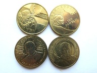 Zestaw 4 monet 2 zł GN - Jan Paweł II , stan 1