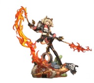 Figurka 3D - Zenless Zone Zero - Burnice - 16K- 30 cm -POMALOWANA-