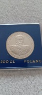 200 zł - Jan III Sobieski Odsiecz Wiedeńska 1983 PRL Ag 750