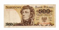 500zł. 1979r. ser.CA