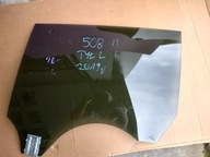 SZYBA DRZWI BOCZNYCH LEWY LEWA TYŁ PEUGEOT 508 II 2 SEDAN CIEMNA